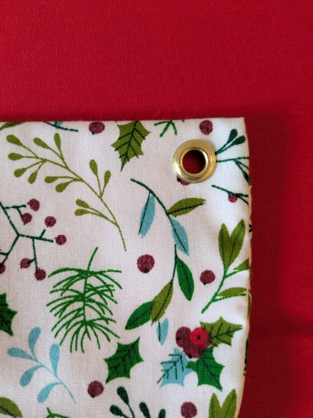 Handmade Christmas Shelf Edging – 1 Metre Festive Fabric Decoration